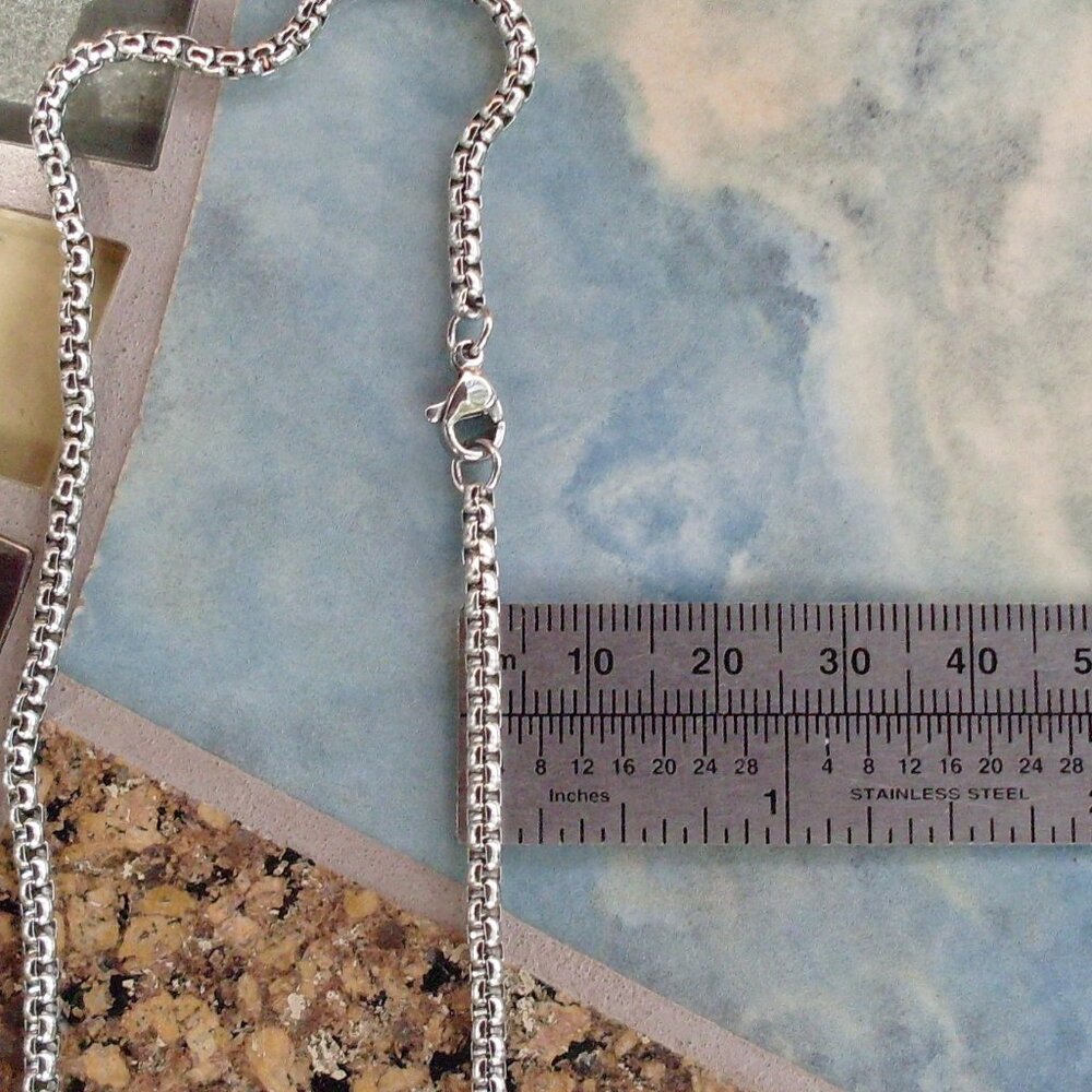 Retired David Yurman Albion Blue Topaz Enhancer Pendant w/Chain - 14K/925 - Picture 13 of 13